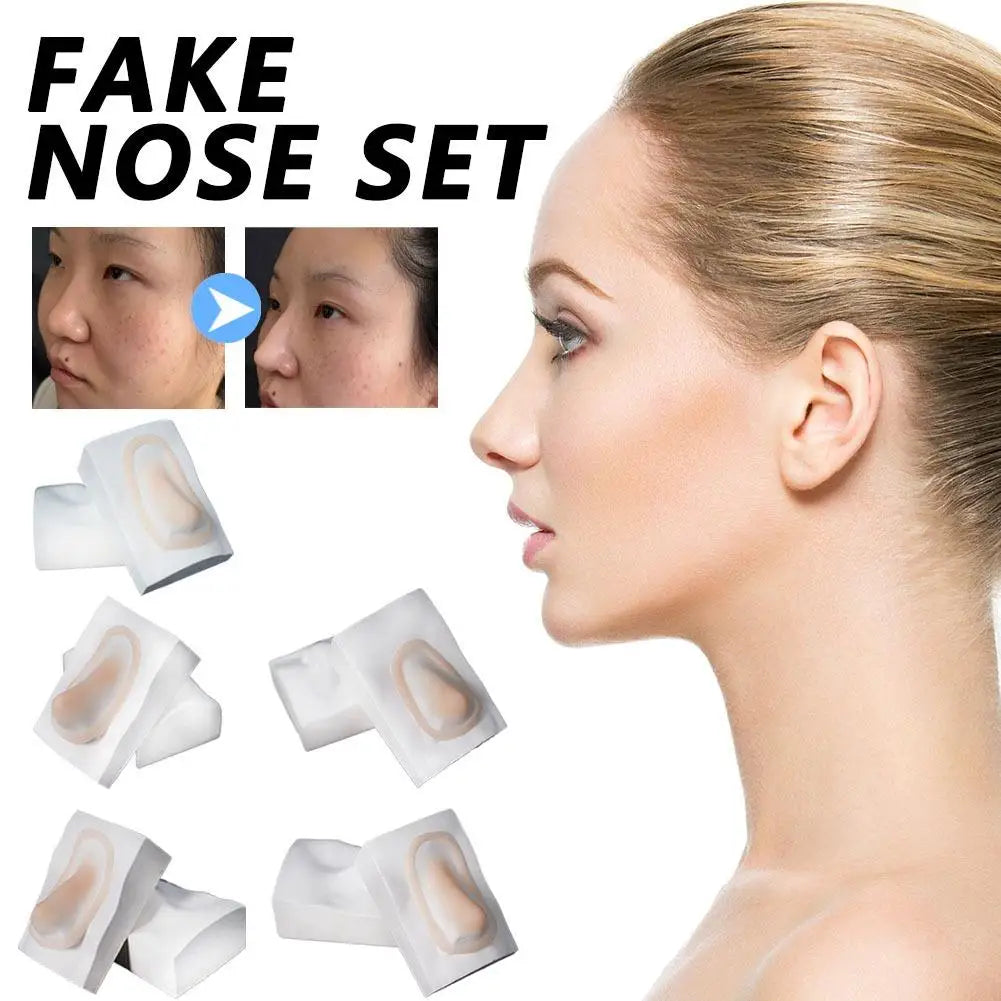 Silicone Fake Nose Kit – Halloween & Cosplay Special FX Costume Makeup Prosthetic Axl