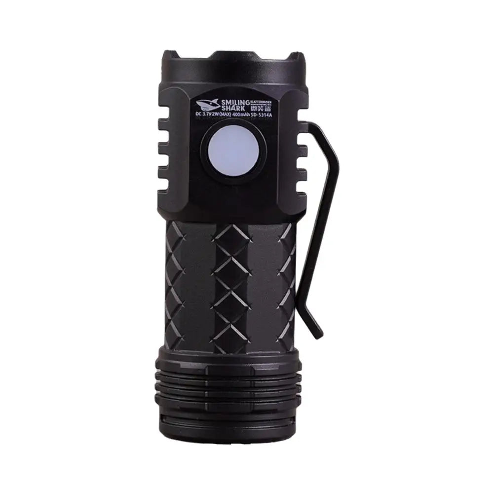 Mini 3-LED Flashlight Type-C Rechargeable – Clip-On Pocket Torch Mini LED Flashlight Axl A
