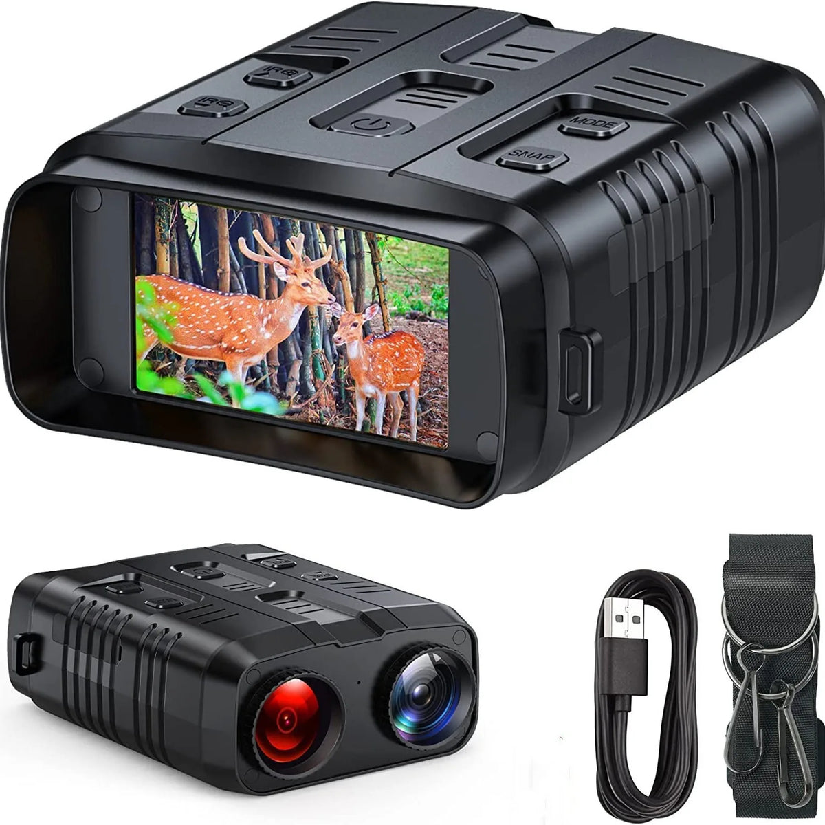 Infrared Night Vision Binoculars – HD Photo & Video Recording Night Vision Binoculars Axl