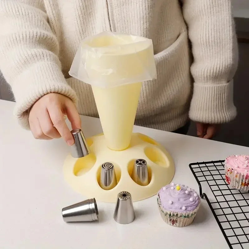 Sphere Icing Piping Nozzle Storage Rack | Pastry Tip Holder Piping Tip Holder Axl