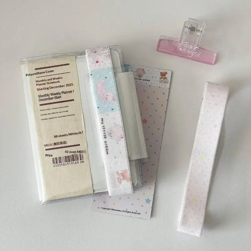 Elastic Notebook Closure Band – A7 M5 Journal Star Strap Notebook Closure Band Axl A3
