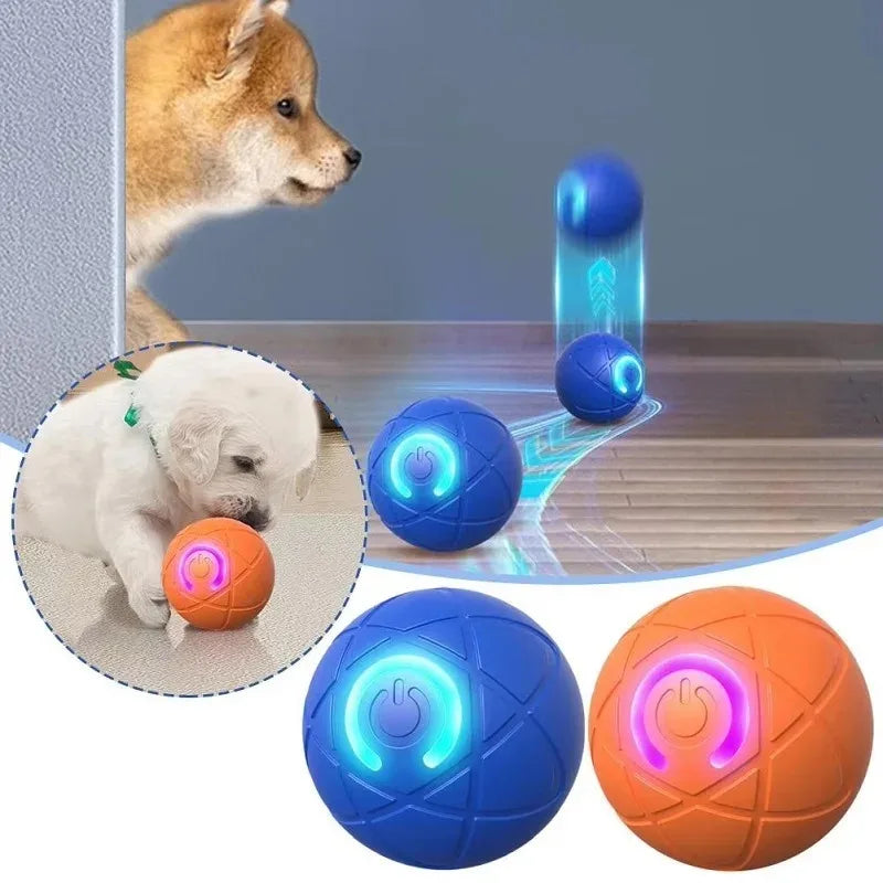 Rechargeable Auto-Rolling Interactive Dog Toy Ball – 2 Modes Interactive Dog Toy Axl