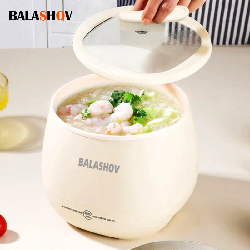 BALASHOV 1.8L Portable Rice Cooker – Non-Stick, Dorm & Travel Rice Cooker Axl