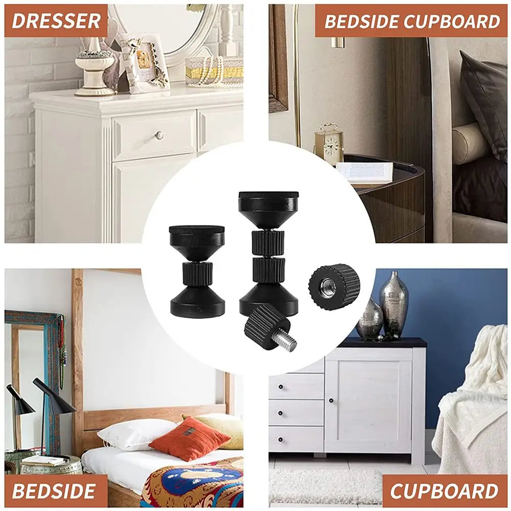 Adjustable Bed Frame Stabilizer – Headboard Anti-Shake Tool Furniture Stabilizer Axl