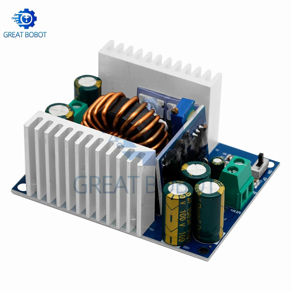 500W 18A DC-DC Buck Converter & Adjustable Voltage Regulator 2–90V Buck Converter Module Axl