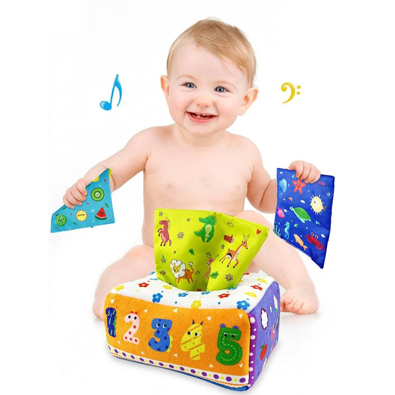 Baby Carrot Harvest Montessori Toy | Toddler Tissue Box Game Montessori Toddler Toy Axl