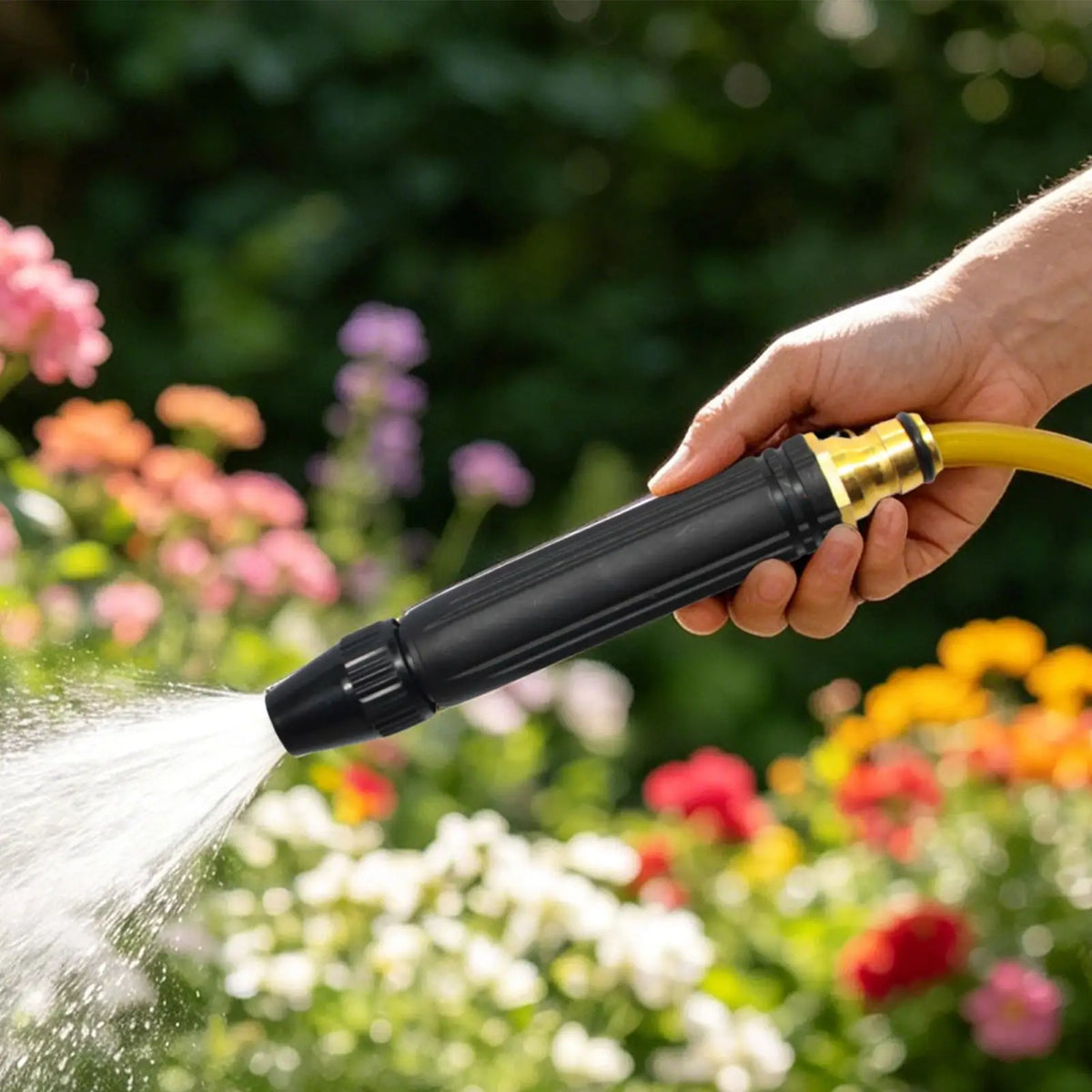 Adjustable High-Pressure Garden Hose Nozzle & Car Wash Sprayer Garden Hose Nozzle Axl