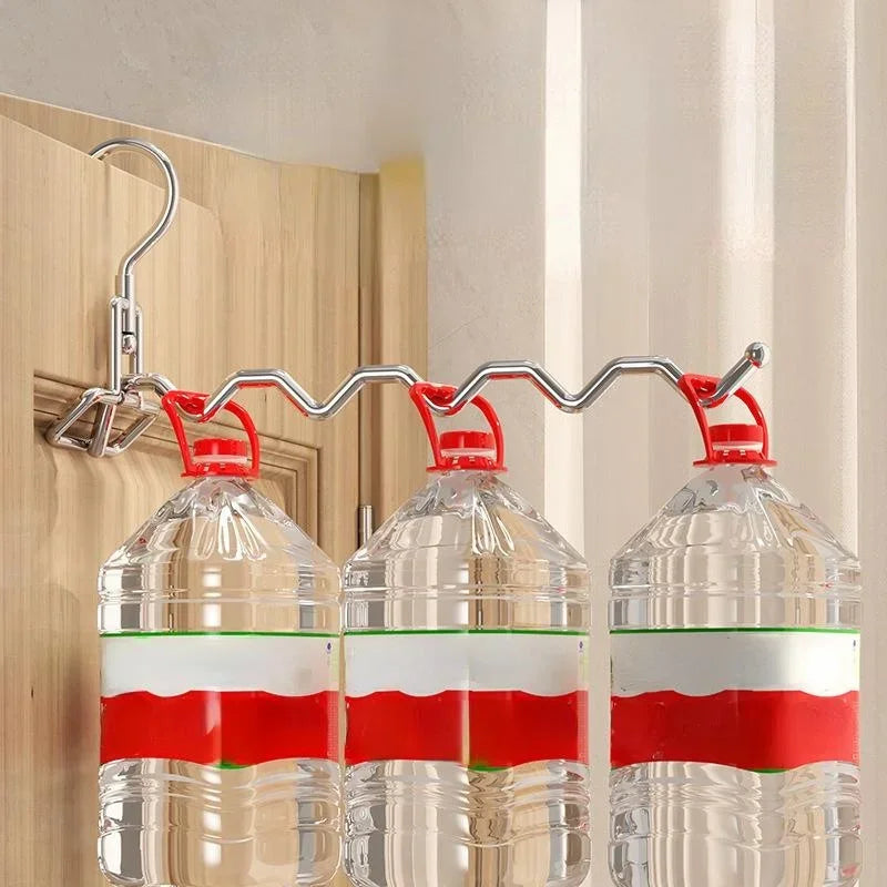 Folding Stainless Steel Travel Clothes Hanger | Portable Drying Folding Clothes Hanger Axl