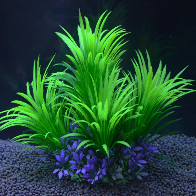 Artificial Aquarium Plants – Small Water Weed Fish Tank Decor Aquarium Decoration Axl