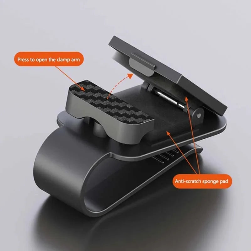 Car Sun Visor Sunglasses Clip & Card Ticket Holder Car Visor Organizer Axl