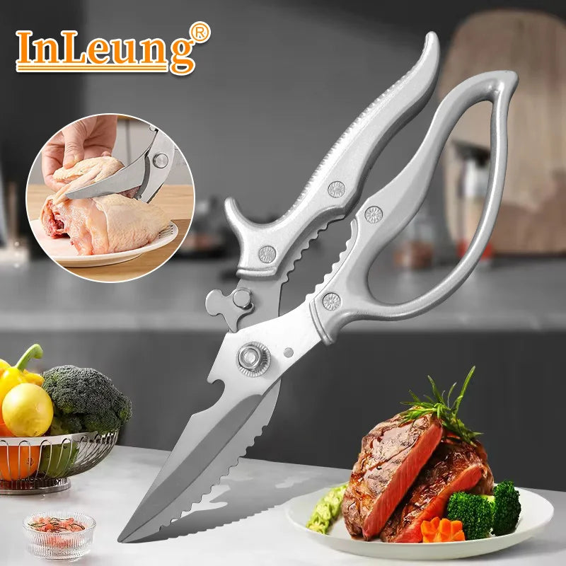 Heavy-Duty Kitchen Shears | Stainless Steel Poultry Scissors Kitchen Shears Axl