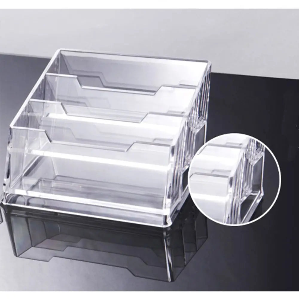 Acrylic Business Card Holder Display Stand – 1, 2 & 3 Tier Card Display Stand Axl