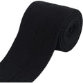 Black Polyester Herringbone Ribbon 80mm x 5m | Sewing & Craft Herringbone Ribbon Axl AECH04-18014