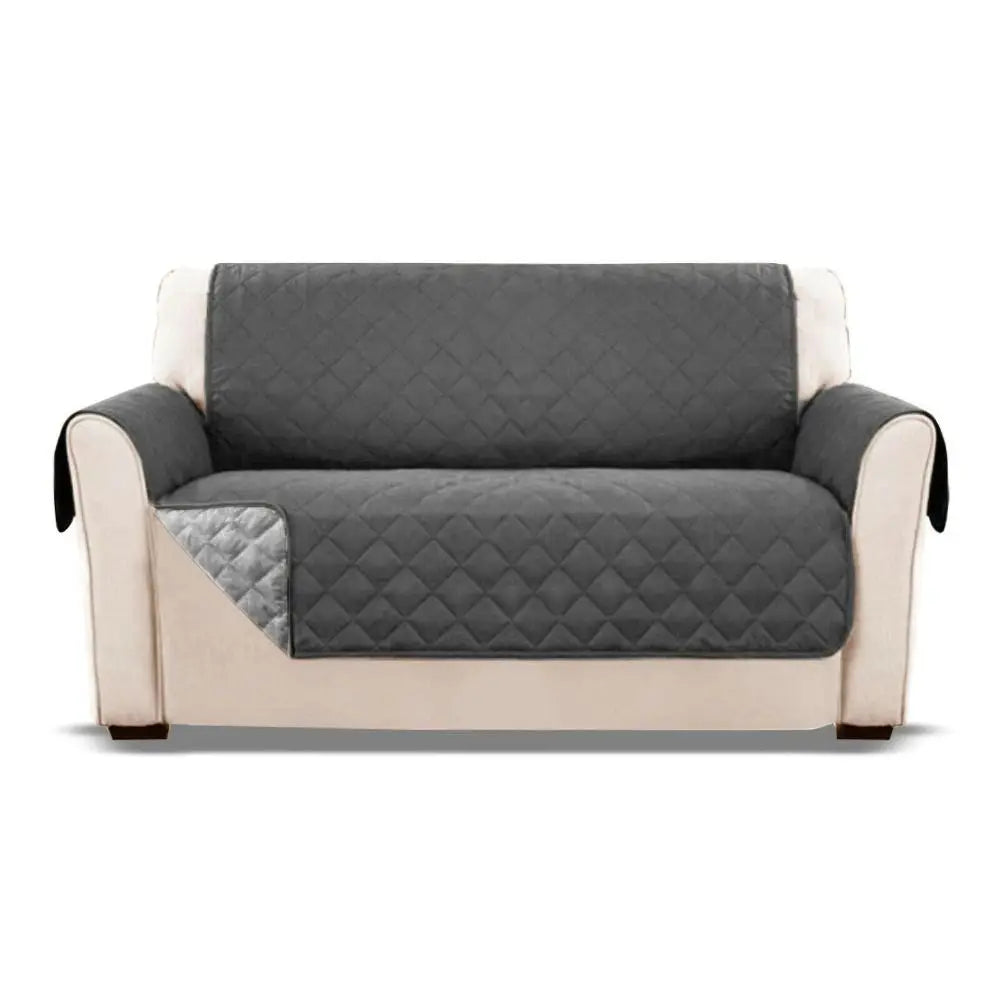 Quilted Waterproof Sofa Cover – Pet & Kids Slipcover 1/2/3 Seat Sofa Slipcover Axl