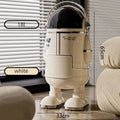 Space Man Plastic Waste Bin 13L/18L – Kitchen & Home Trash Can Plastic Waste Bin Axl White Extra-large