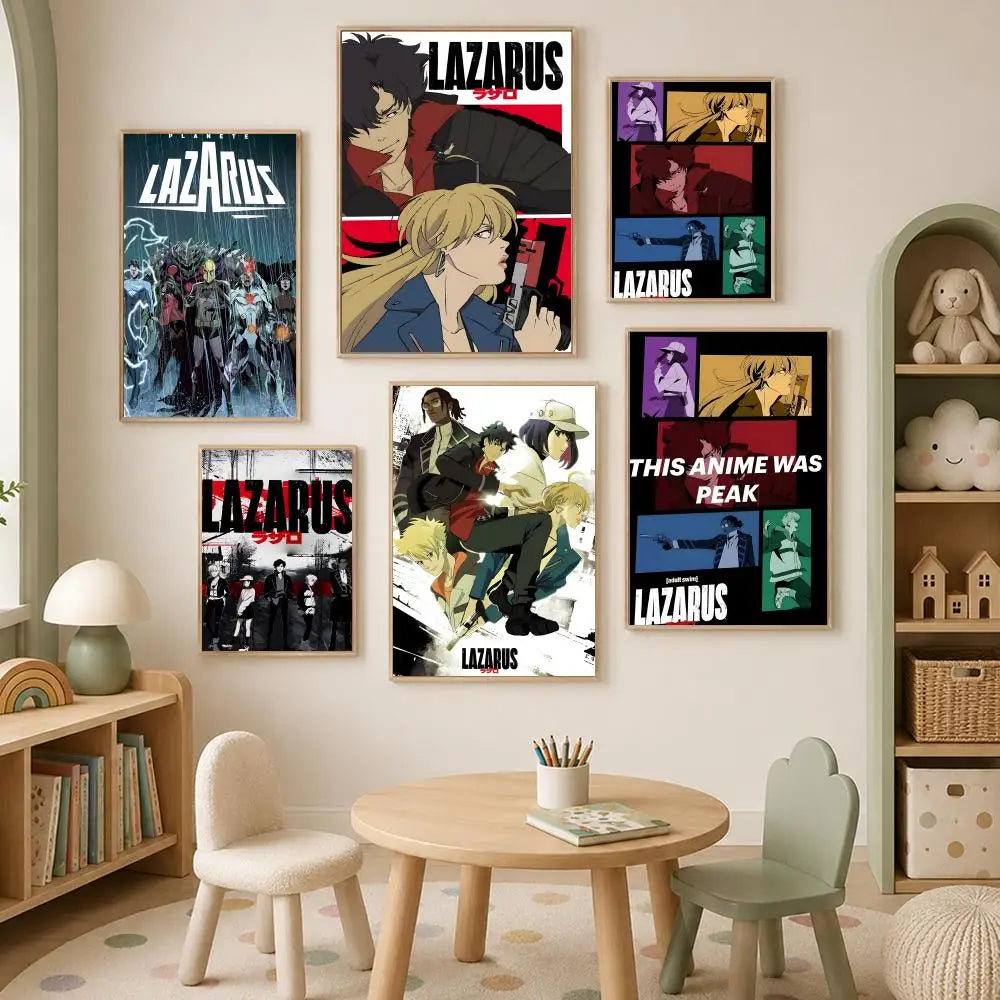 Animation Lazarus Self-Stick HD Wall Poster – Waterproof Decor Wall Art Poster Axl