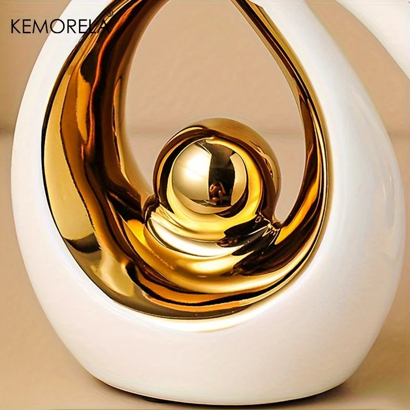 KEMORELA Luxury Ceramic Statue – Home & Office Décor Figurine Decorative Figurine Axl