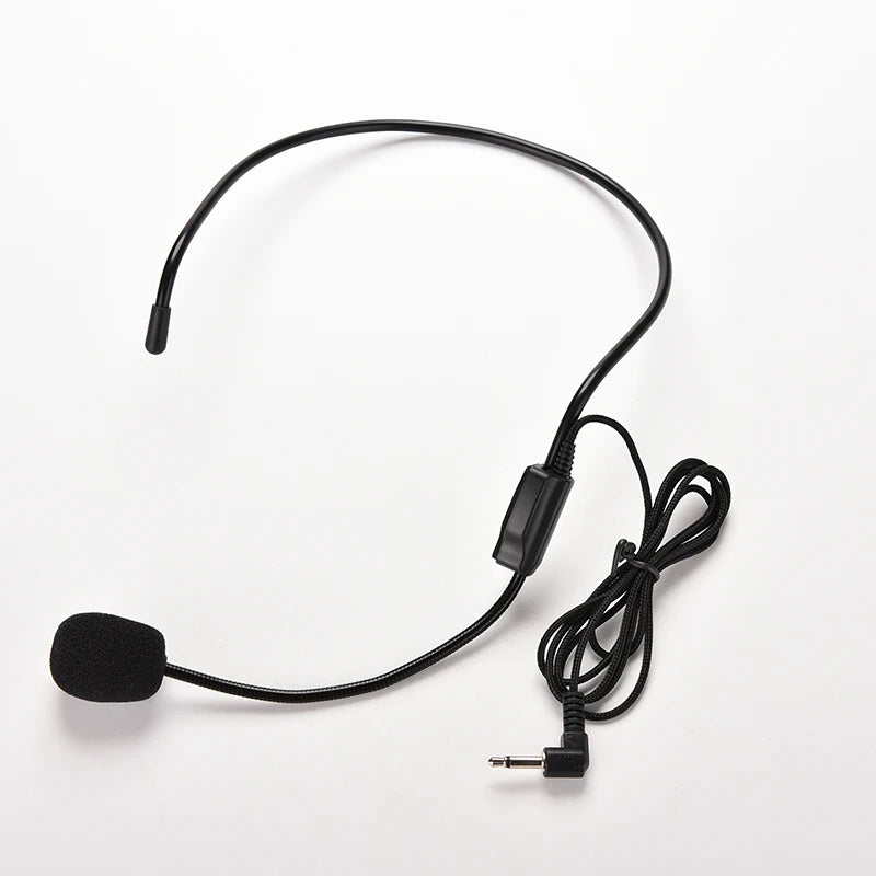 Wired Headset Microphone – Cardioid Dynamic Mic, 3.5mm Jack Headset Microphone Axl