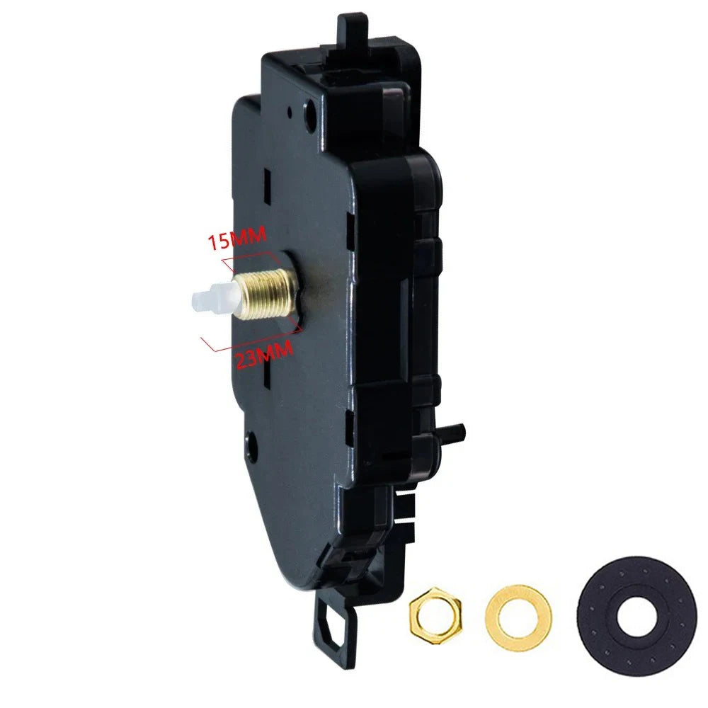 YOUNGTOWN Silent Pendulum Quartz Clock Movement – DIY Repair Clock Movement Mechanism Axl Shaft Length 23MM
