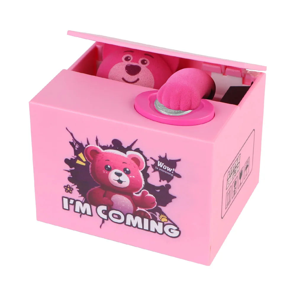 Kids Animated Coin Bank – Action Figure Piggy Bank with Music Animated Coin Bank Axl