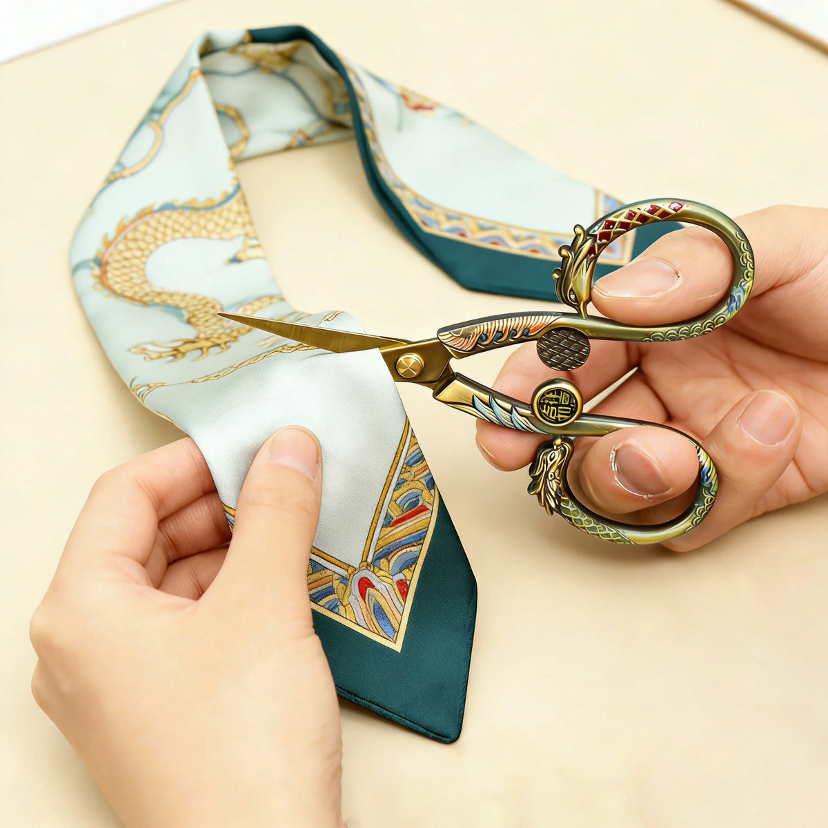 Vintage Embroidery Scissors – Stainless Steel Thread Cutter Embroidery Scissors Axl