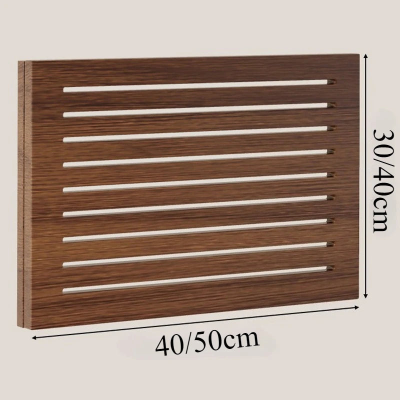 Wood Wall Art Meter Box Cover Panel – Modern Home Decor Decorative Wall Panel Axl