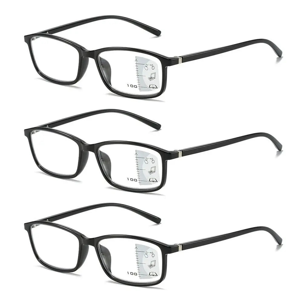 Retro Progressive Multifocal Reading Glasses Anti-Blue Light Reading Glasses Axl