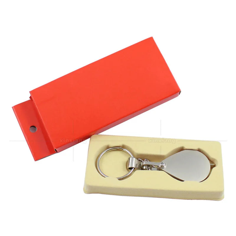 10X Jeweler's Magnifying Loupe – LED Light & Keychain Jeweler's Loupe Axl