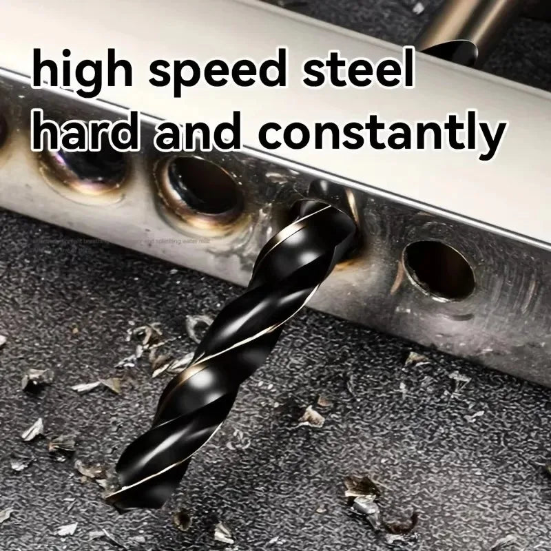 15-Piece HSS M35 Cobalt Twist Drill Bit Set 1.5mm–6.5mm Twist Drill Bit Set Axl