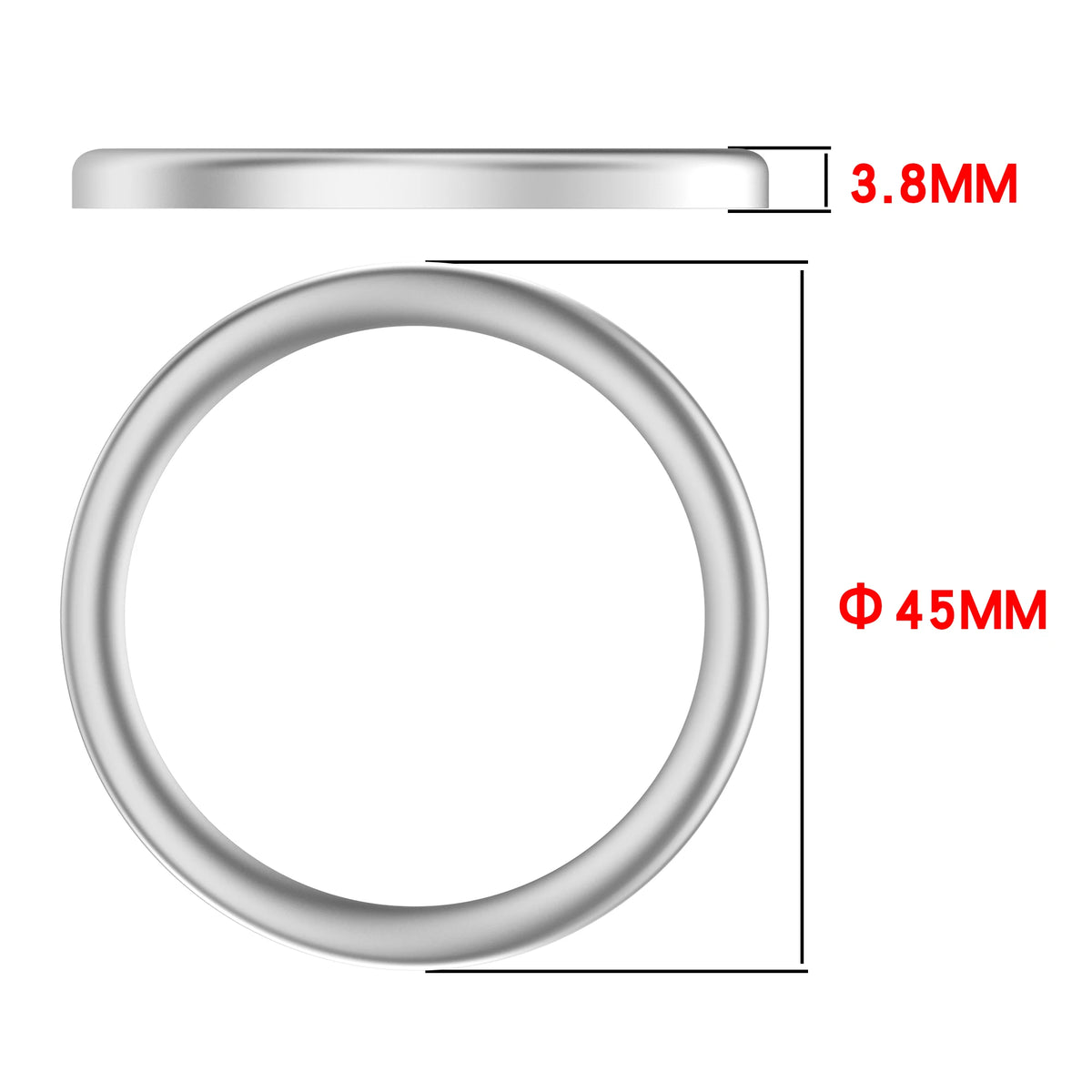 CMF Watch Pro 2 Metal Bezel & Protective Film – 4 Colors Watch Bezel Case Axl