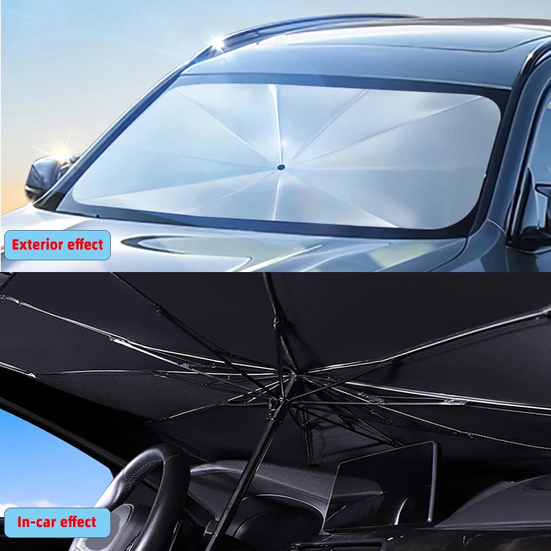 Car Windshield Sunshade Umbrella – UV & Heat Block Car Windshield Sunshade Axl