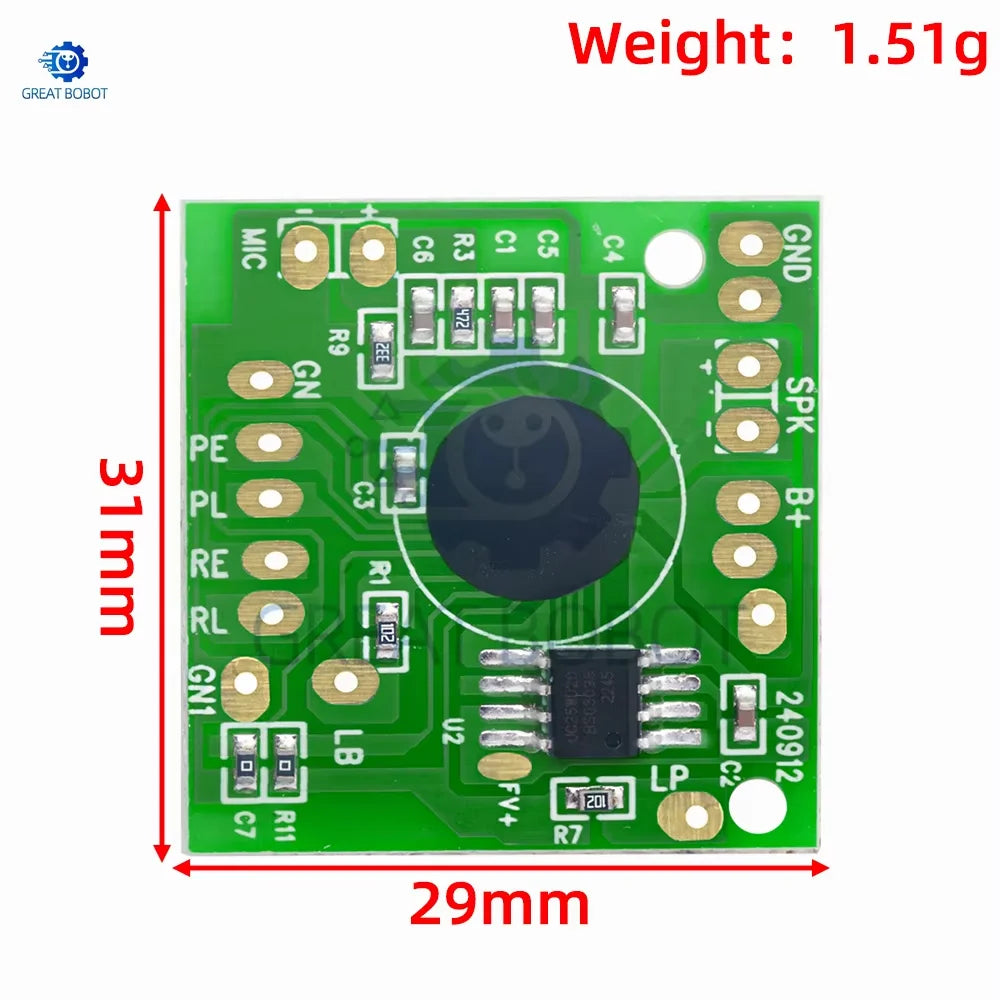 Sound Module IC Chip Voice Recorder 30s–120s Audio Playback Board Audio Recording Module Axl