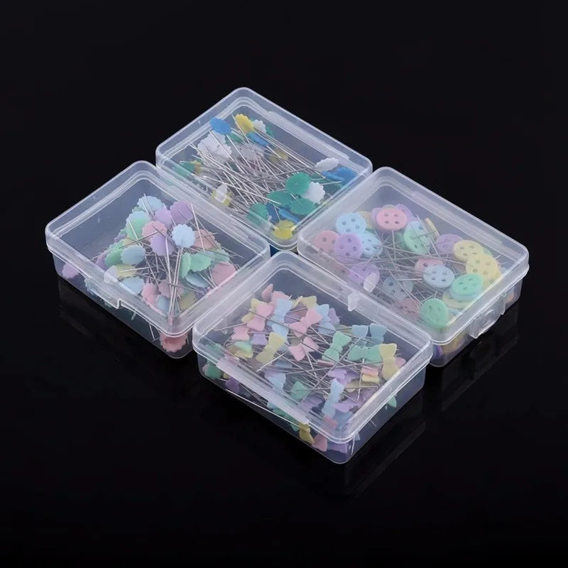 200 Pcs Flower Button Head Pins – Quilting & Sewing Tool Sewing Pins Axl