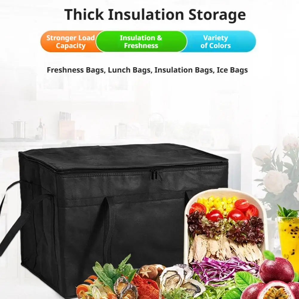 77L Insulated Thermal Tote Bag – Large Cooler Bag for Food Insulated Cooler Tote Axl
