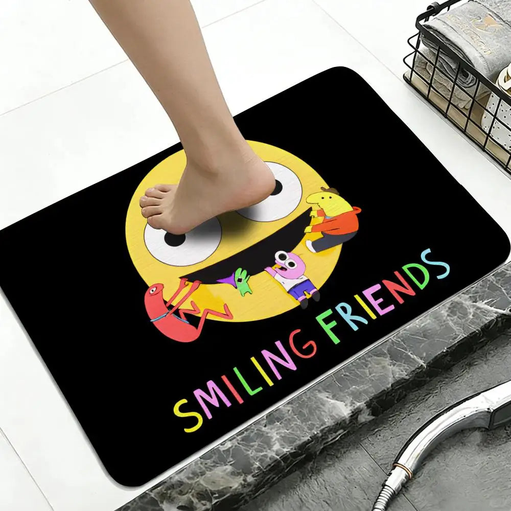 Diatomite Bath Mat – Quick Dry Anti-Slip Anime Design Bath Mat Axl