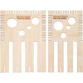 Wood Pom Pom Maker Loom Kit – 4 Sizes DIY Wool Craft Tool Pom Pom Maker Kit Axl AECH04-19137