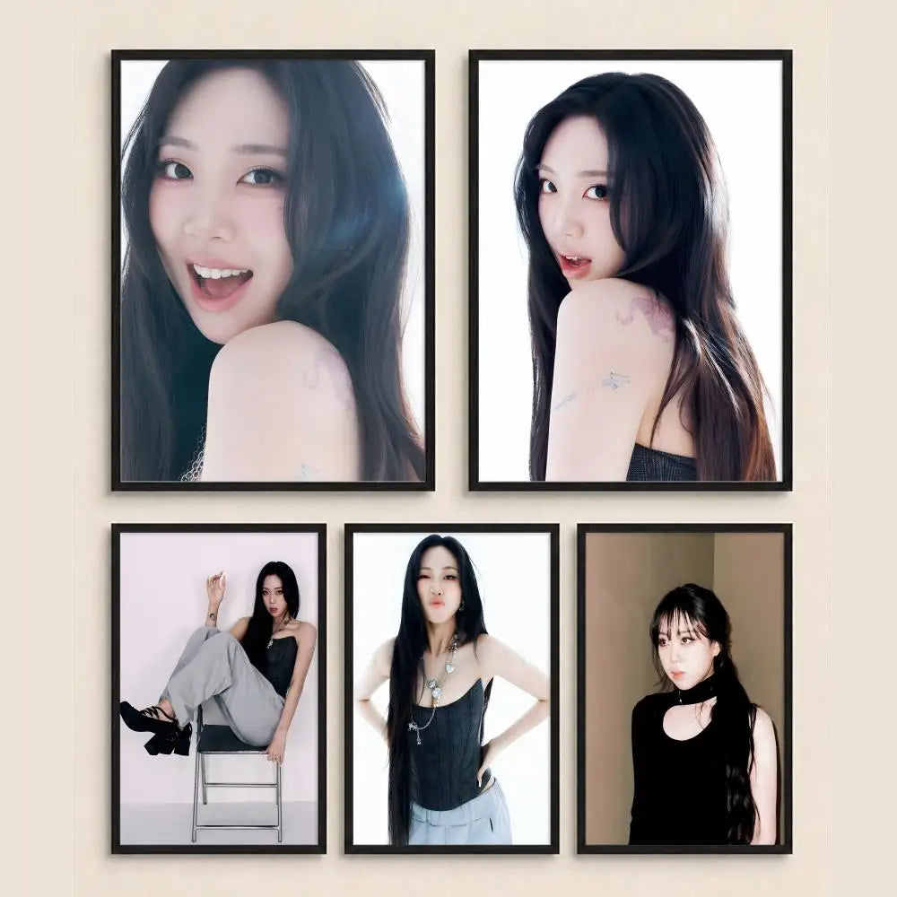 Lee Young Ji Rapper HD Poster – Aesthetic Wall Art Décor Wall Art Poster Axl