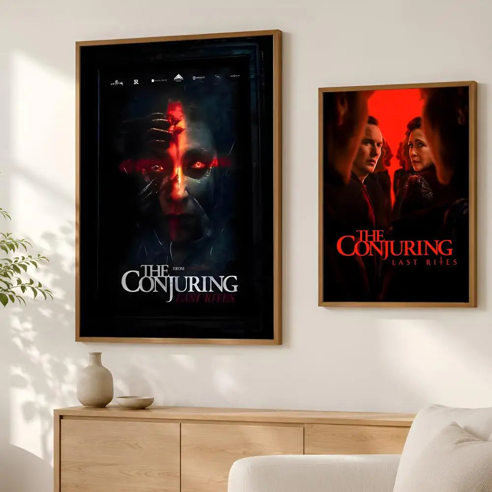 The Conjuring HD PVC Self-Stick Wall Art Poster | Waterproof Wall Art Poster Axl