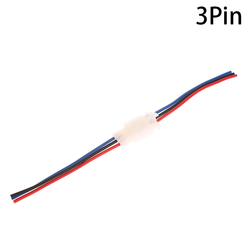 2.8MM Automotive Wire Connector Kit – 2P 3P 4P 6P 9P Plugs Electrical Connector Kit Axl 3Pin