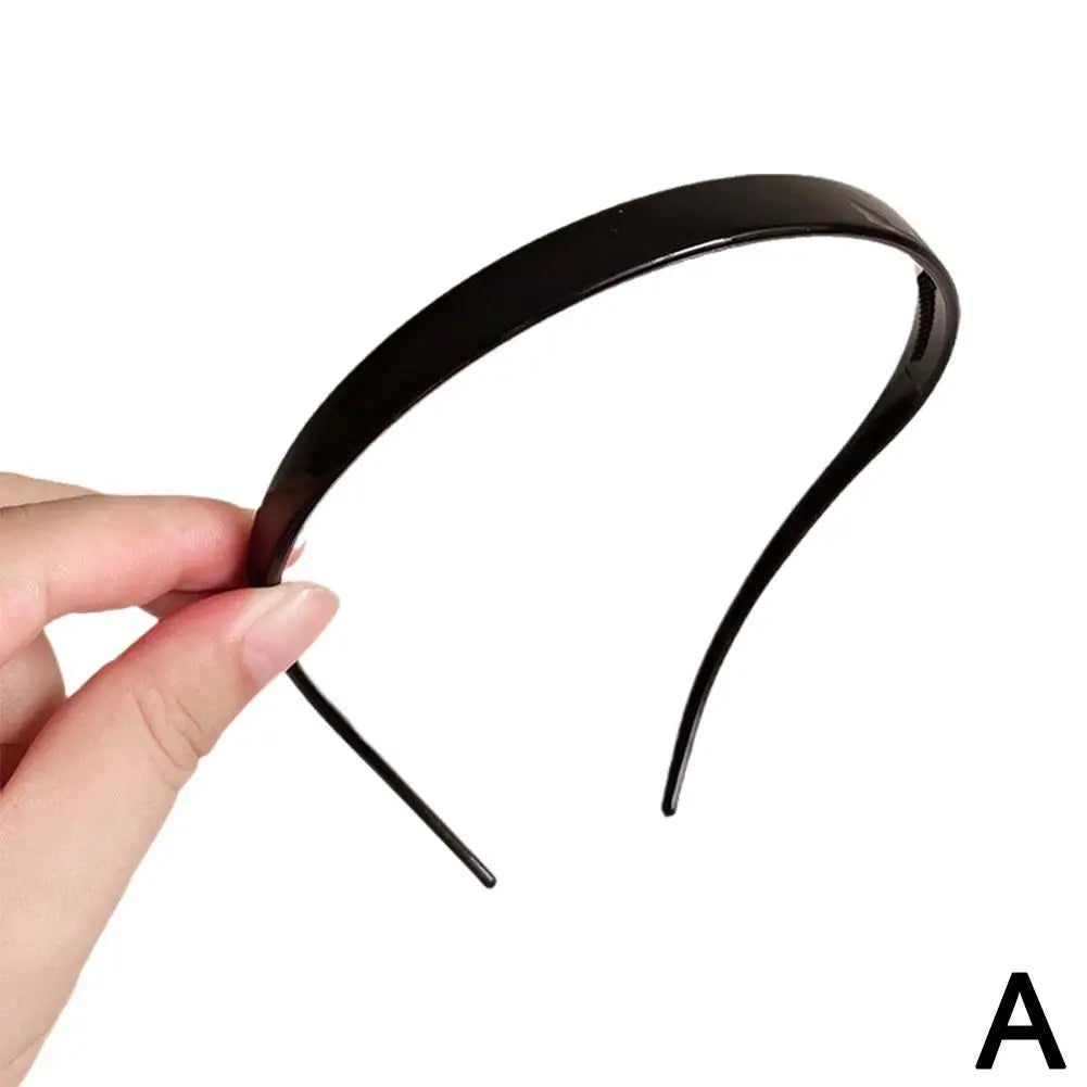 Sunglasses-Shaped Anti-Slip Resin Headband for Women Hair Headband Axl black