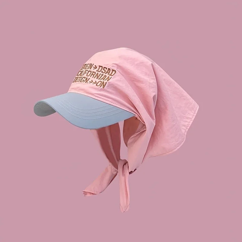 Women's Embroidered Cap – Quick-Dry Lightweight Outdoor Hat Outdoor Cap Axl pink-1pc