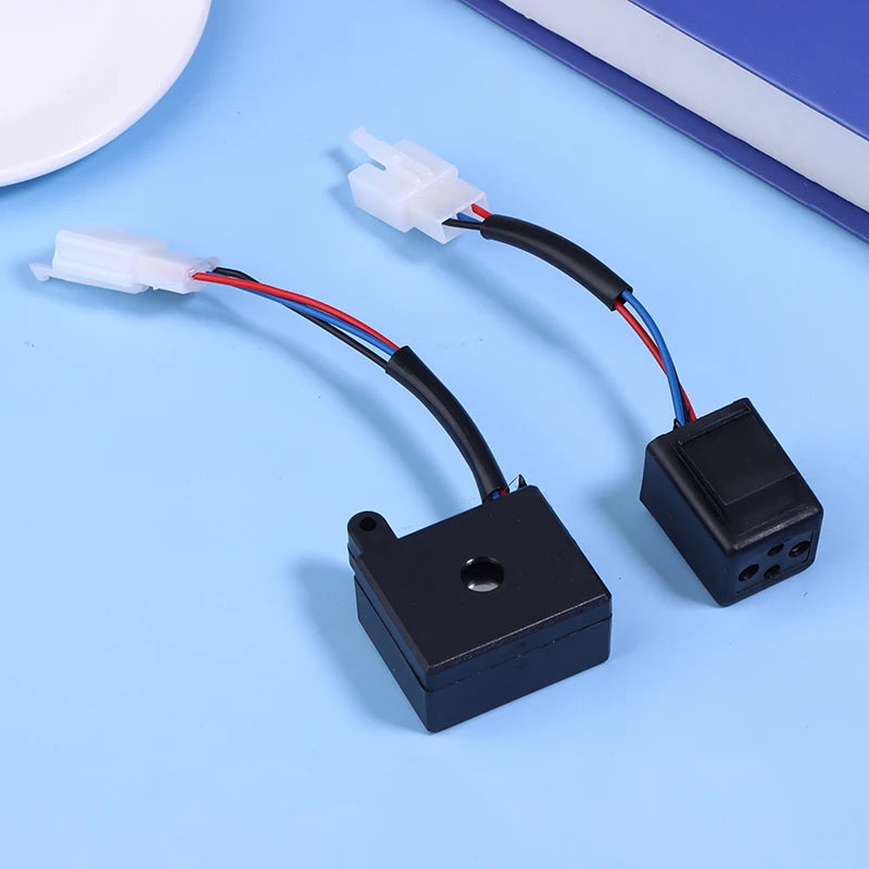 E-Bike LED Turn Signal Flasher Relay 12V/48V-60V 3-Wire Beep Flasher Relay Axl