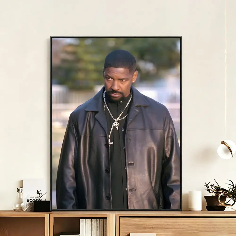 Denzel Washington HD Wall Poster – Waterproof Home Decor Art Wall Art Poster Axl