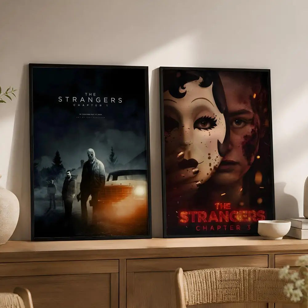 The Strangers Chapter 3 Poster – Waterproof Peel-and-Stick PVC Movie Wall Poster Axl