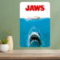 Jaws Classic Movie Metal Poster Sign | Vintage Wall Decor Metal Wall Sign Axl aluminum sign aluminum 40x30cm