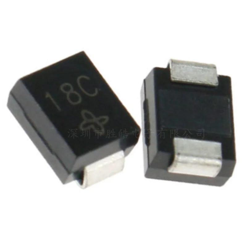 50PCS SMB TVS Diodes P6SMB16A 18A 20A Voltage Suppressor Pack TVS Diode Pack Axl P6SMB20A