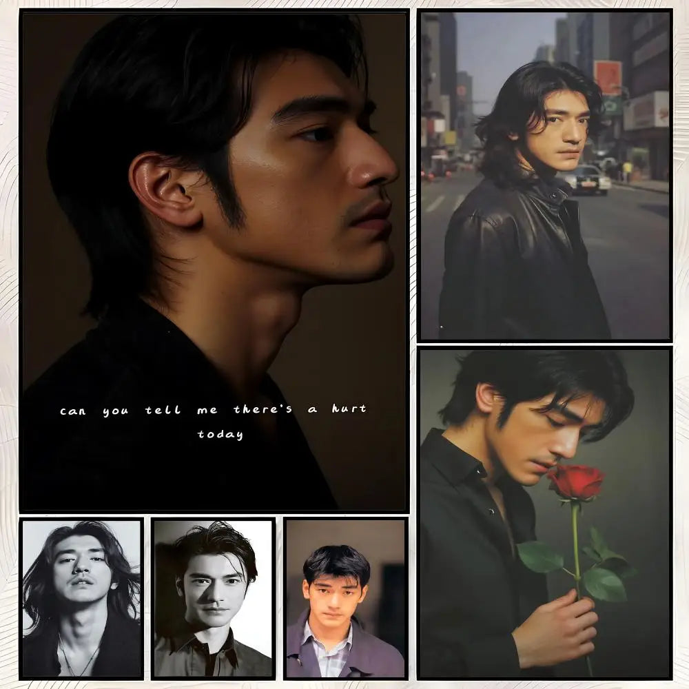 Takeshi Kaneshiro HD Wall Poster – Self-Stick Waterproof Art Wall Art Poster Axl