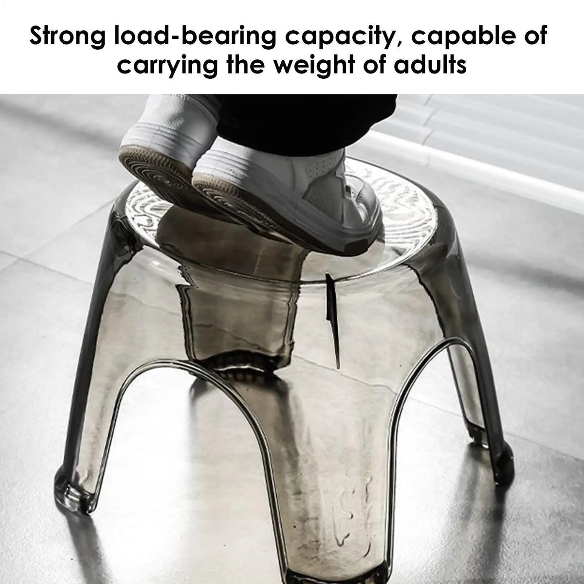 Clear Shower Corner Stool – Waterproof Bathroom Bench Shower Corner Stool Axl