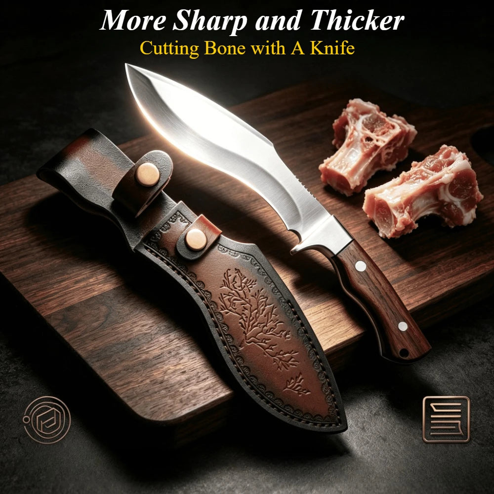 Professional 16" Stainless Steel Butcher & Boning Knife Butcher Knife Axl