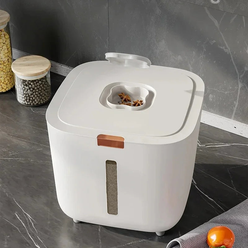 Sealed Rice Storage Bucket with Lid – 5kg & 10kg Canister Food Storage Container Axl